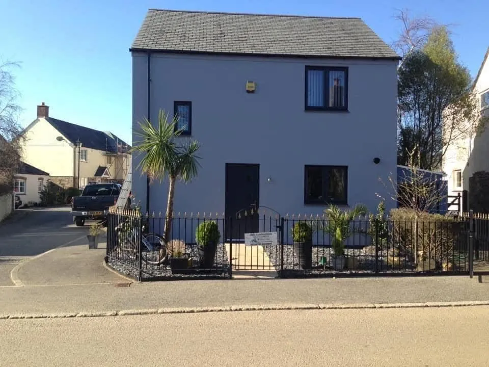 Finished exterior painting and roofline work in Perranporth